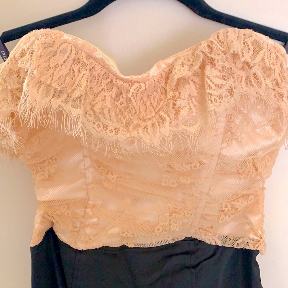 Audrey lace top dress